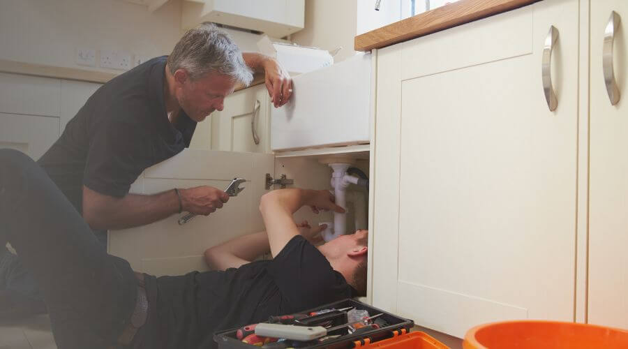 Professional burst pipe repair services in Tolley, ND